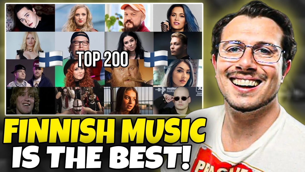 Reacting to the 200 Most Streamed Finnish-Language Songs on Spotify 🇫🇮