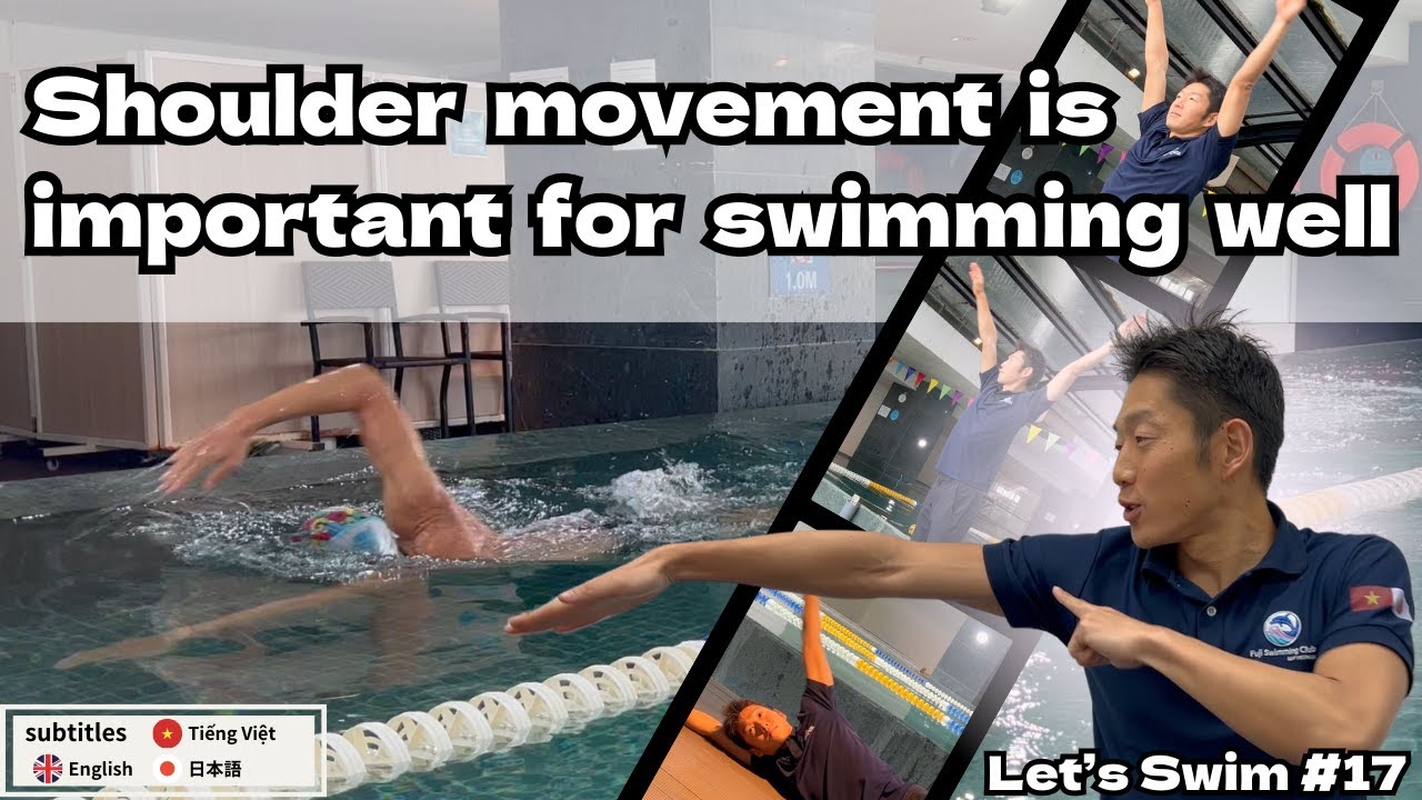 How to swim #17 ★ Are you moving your shoulders smoothly?