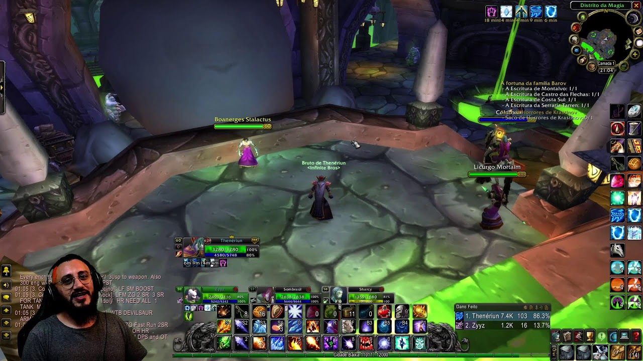 Revivendo WowClassic Dia 60 | Scholomance LEVEL 60 HJ | Mage Frost | Nightslayer Anniversary |