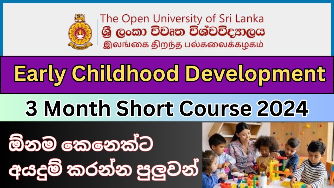 Early Childhood Development Course in Open University I Short Courses