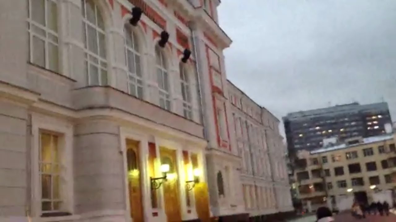 Дорога в университет МИИТ (МГУ ПС) (РУТ) от метро Новослободская (20/12/2017)