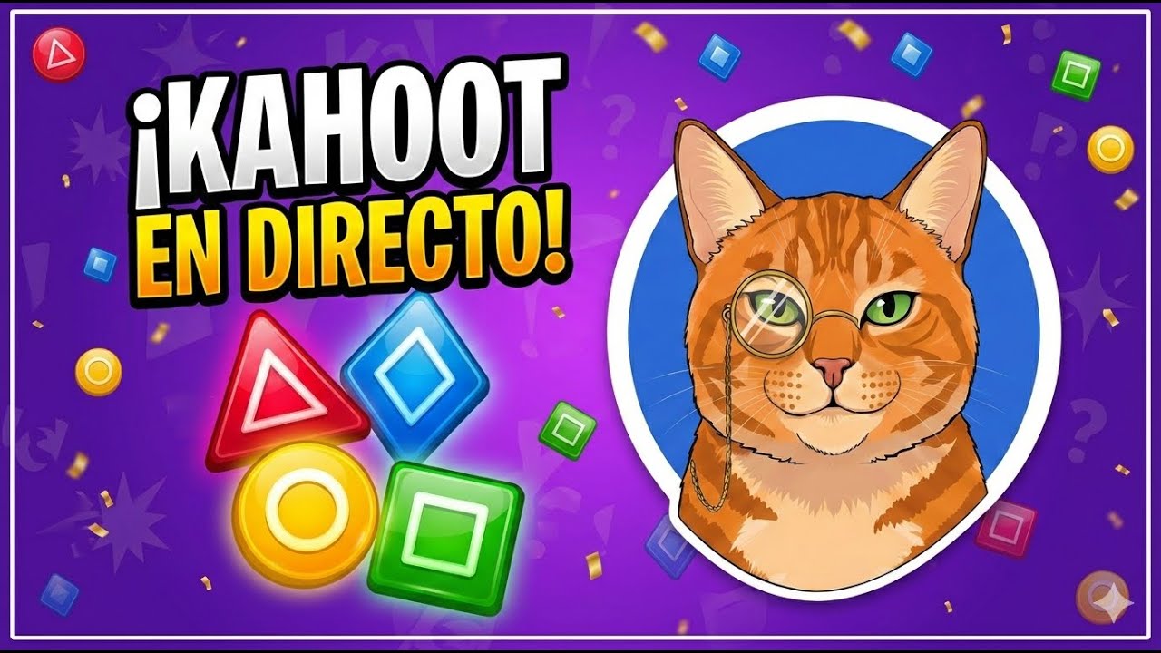 Jugamos KAHOOT de ANIMALES en directo 🦅 (¡Entra y participa!)