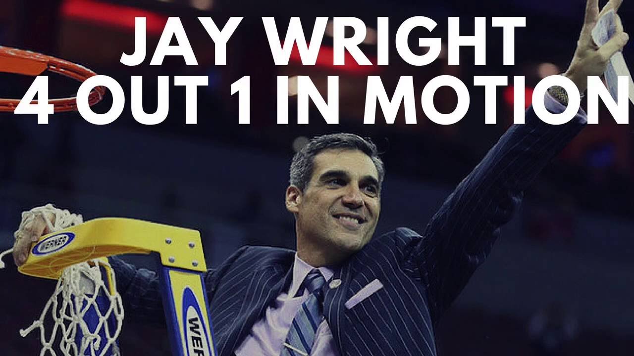Jay Wright 4 out 1 in motion offense complete guide