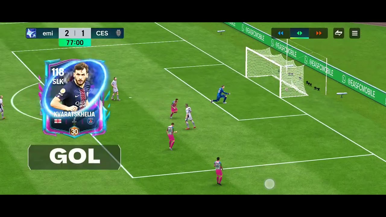 Beşiktaş 🇹🇷 vs Cessna 🇮🇹 3-1 FC mobile 
