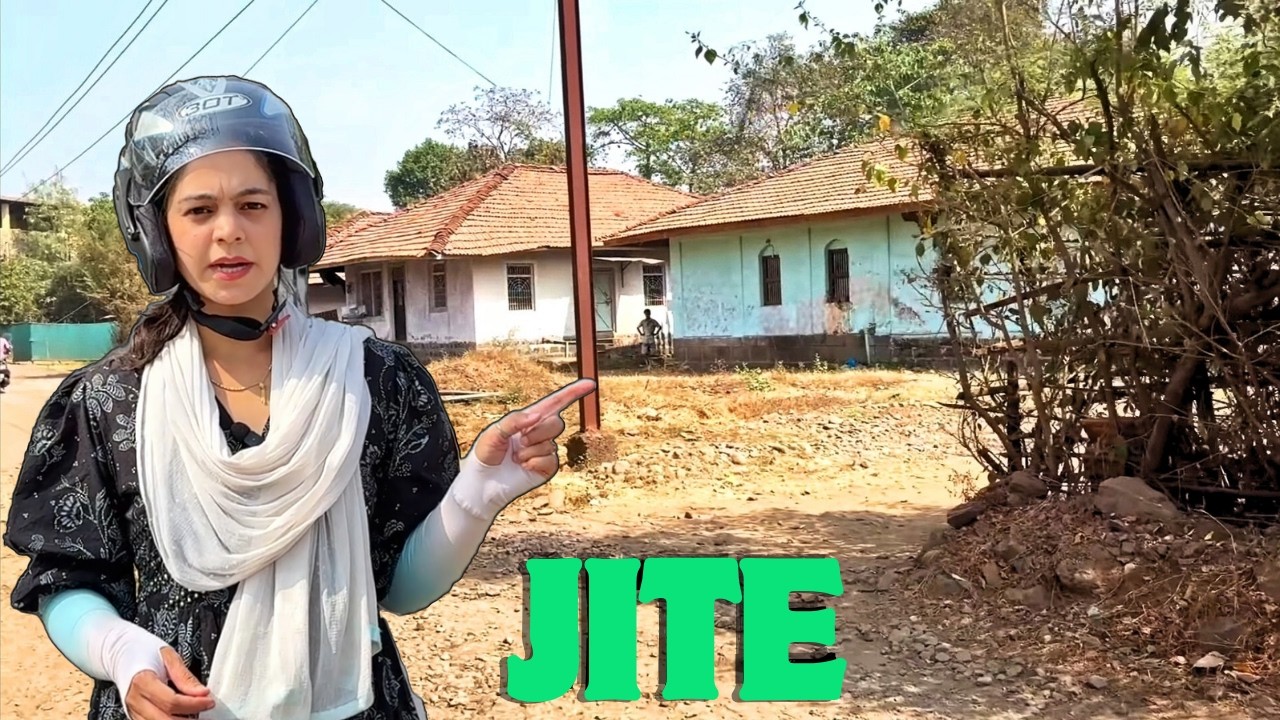 Jite Near Mahad Village Tour: Employment, Safety & Village Life Vlog | Wearing a Helmet is Important