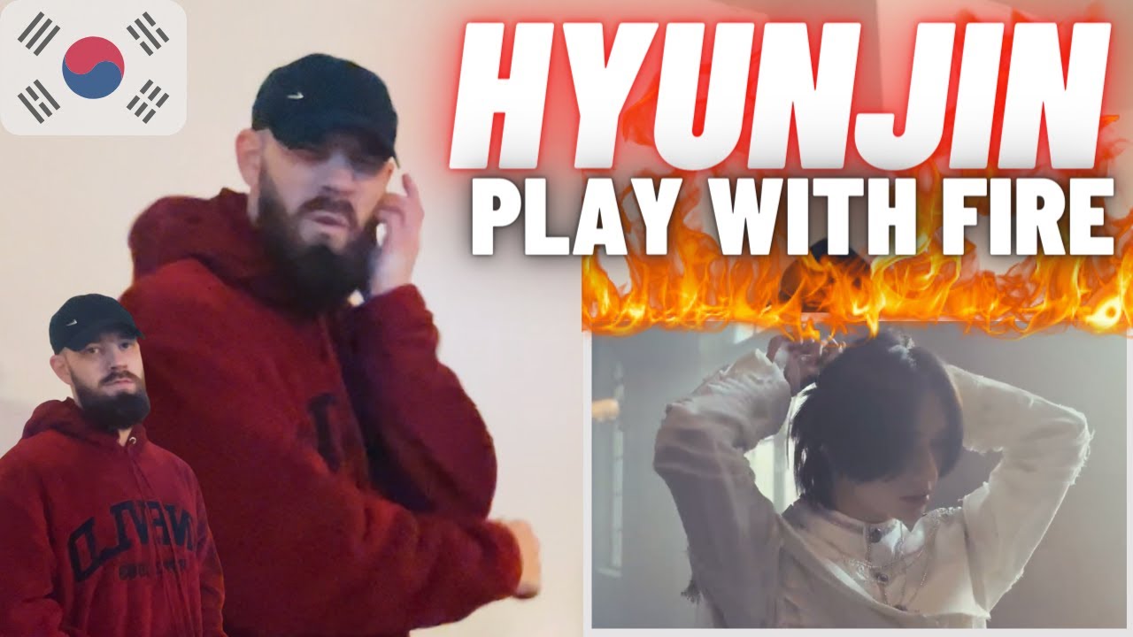 TeddyGrey Reacts To Hyunjin of Stray Kids “Play With Fire” | HYPE UK 🇬🇧 REACTION