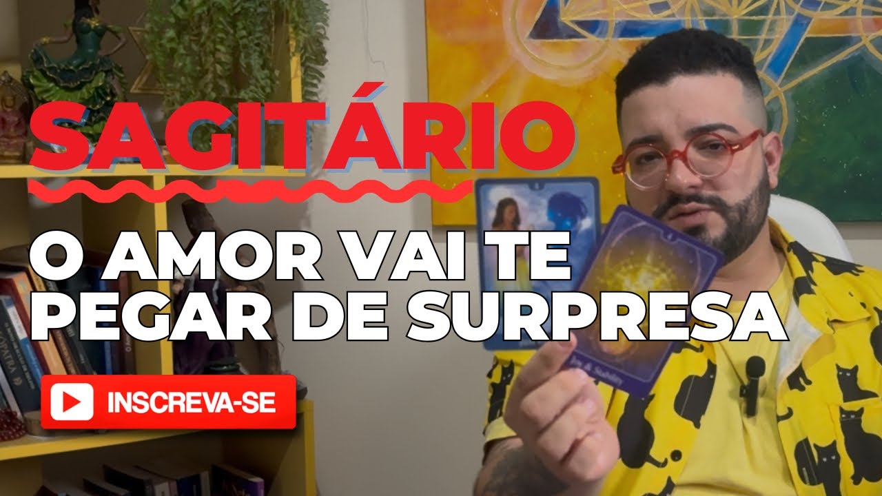 #1370 - TAROT SAGITÁRIO ♐️ | O AMOR VAI TE PEGAR DE JEITO ❤️✨