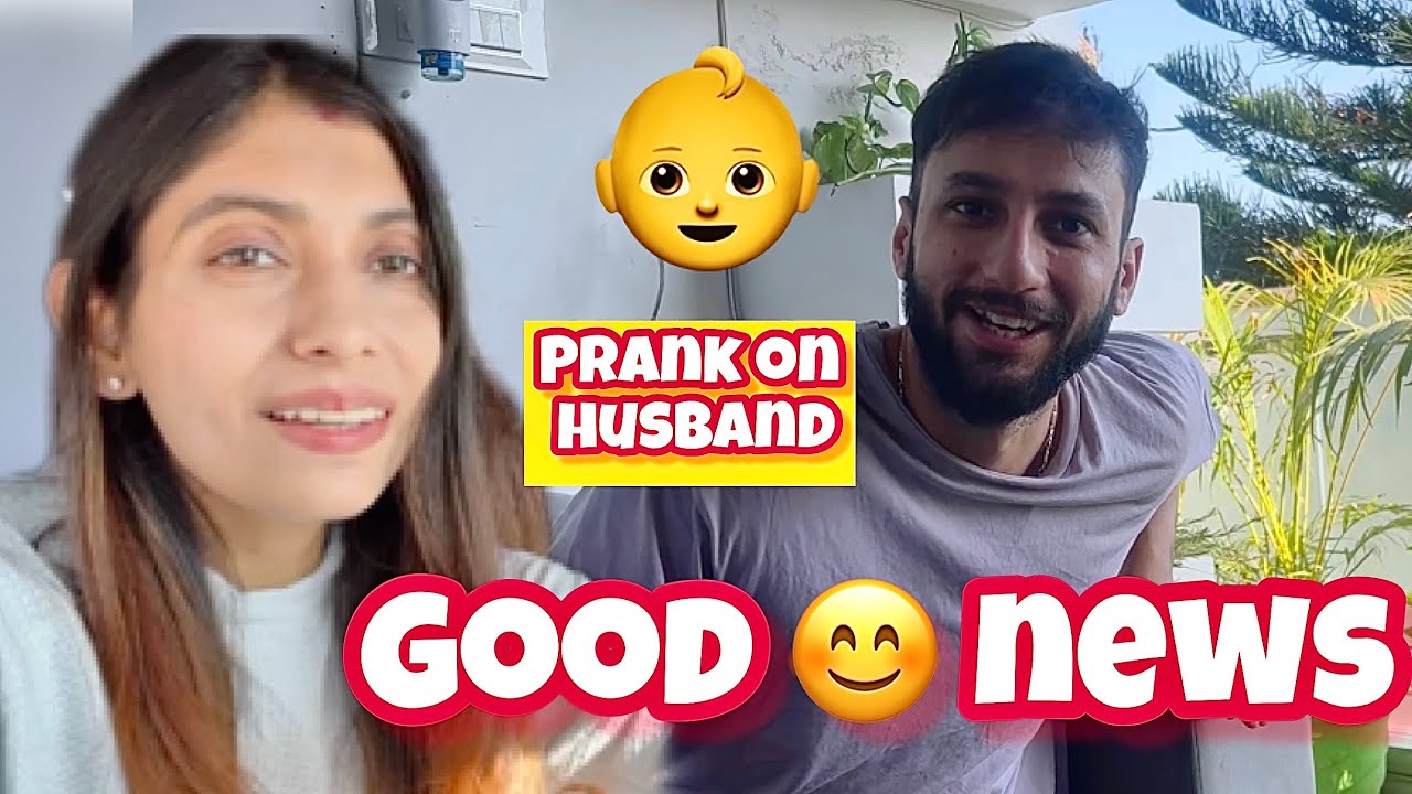 *PRANK* i am PREG**NT prank on husband 