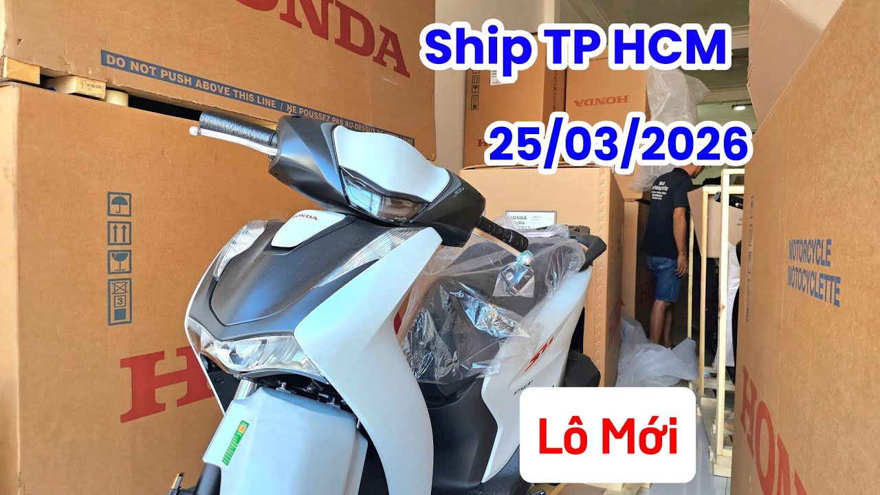 SH NK ITALIA về l&ocirc; mới + nổ m&aacute;y ship TP HCM ng&agrave;y 25/03/26. Khải Phạm #sh #150 #ship #2026 #sh150 #xe