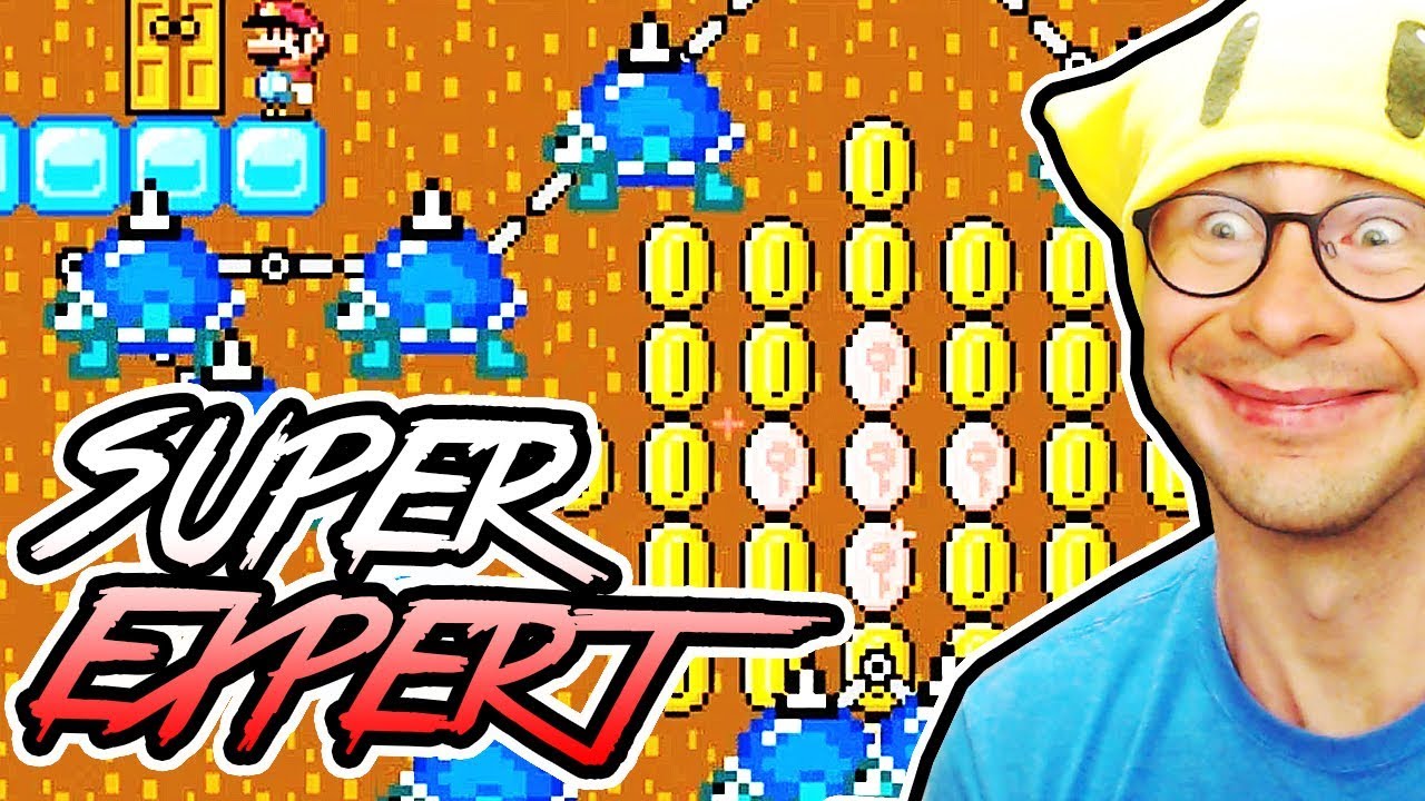BEST SUPER EXPERT EVER ~ Super Mario Maker SUPER EXPERT 100 Mario Challenge