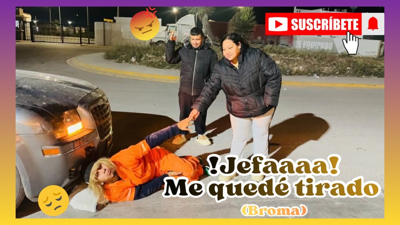 Una pequeña broma ala jefa😂🙈✌🏽 