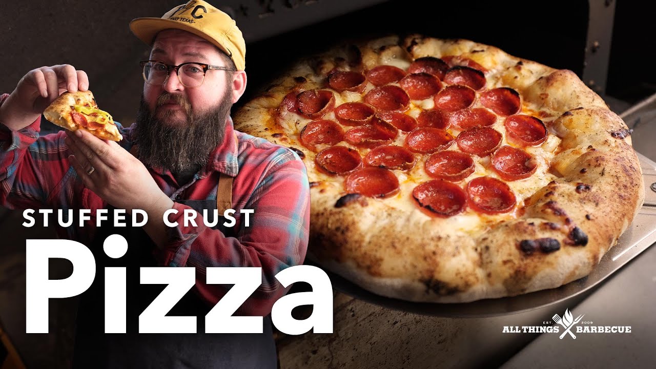 How to Make Stuffed Crust Pizza on the Grill