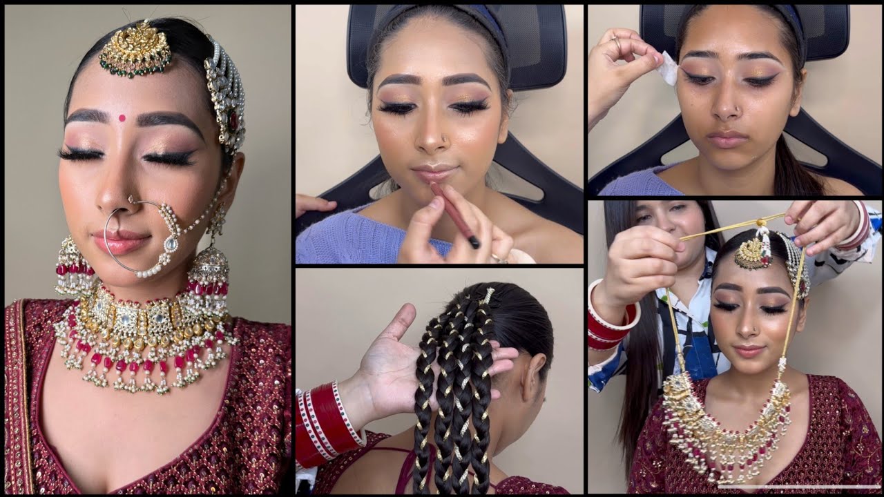 BRIDAL MAKEUP & HAIRSTYLE TUTORIAL