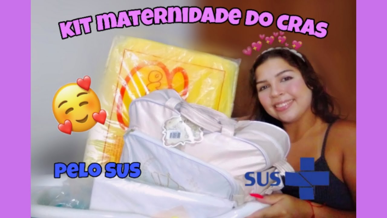 KIT MATERNIDADE QUE GANHEI DO CRAS+VEIO MUITAS COISAS/ENXOVAL GRATUITO PELO SUS