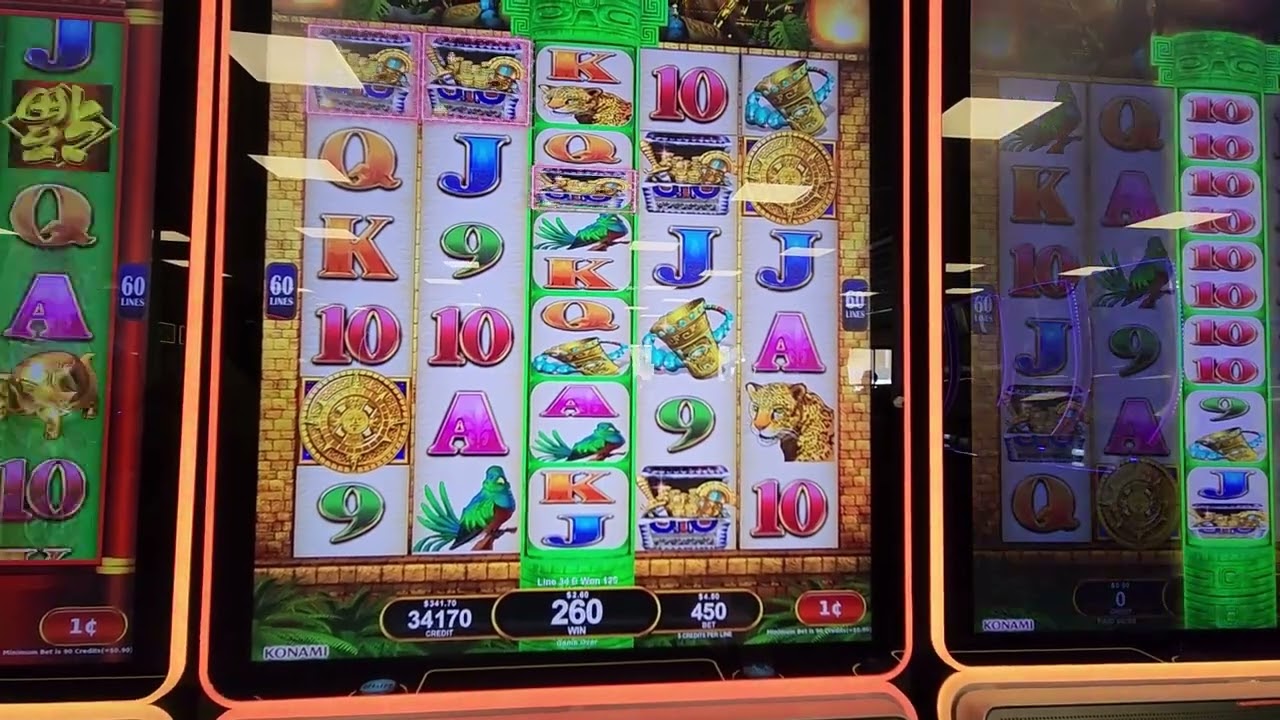A good bonus early on Mayan Chief Slot machine at Catawba Two Kings Casino