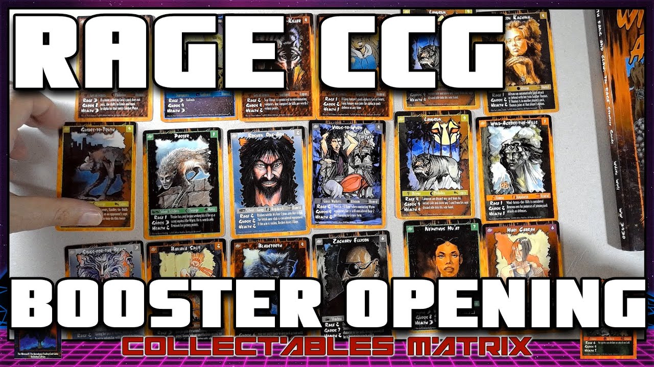 Rage CCG Booster Opening and Discussion