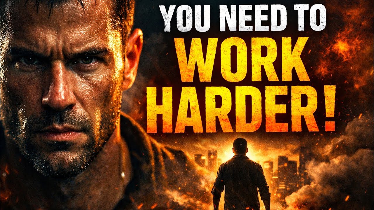 YOU NEED TO WORK HARDER - Motivational Speech #motivation #motivationalvideos