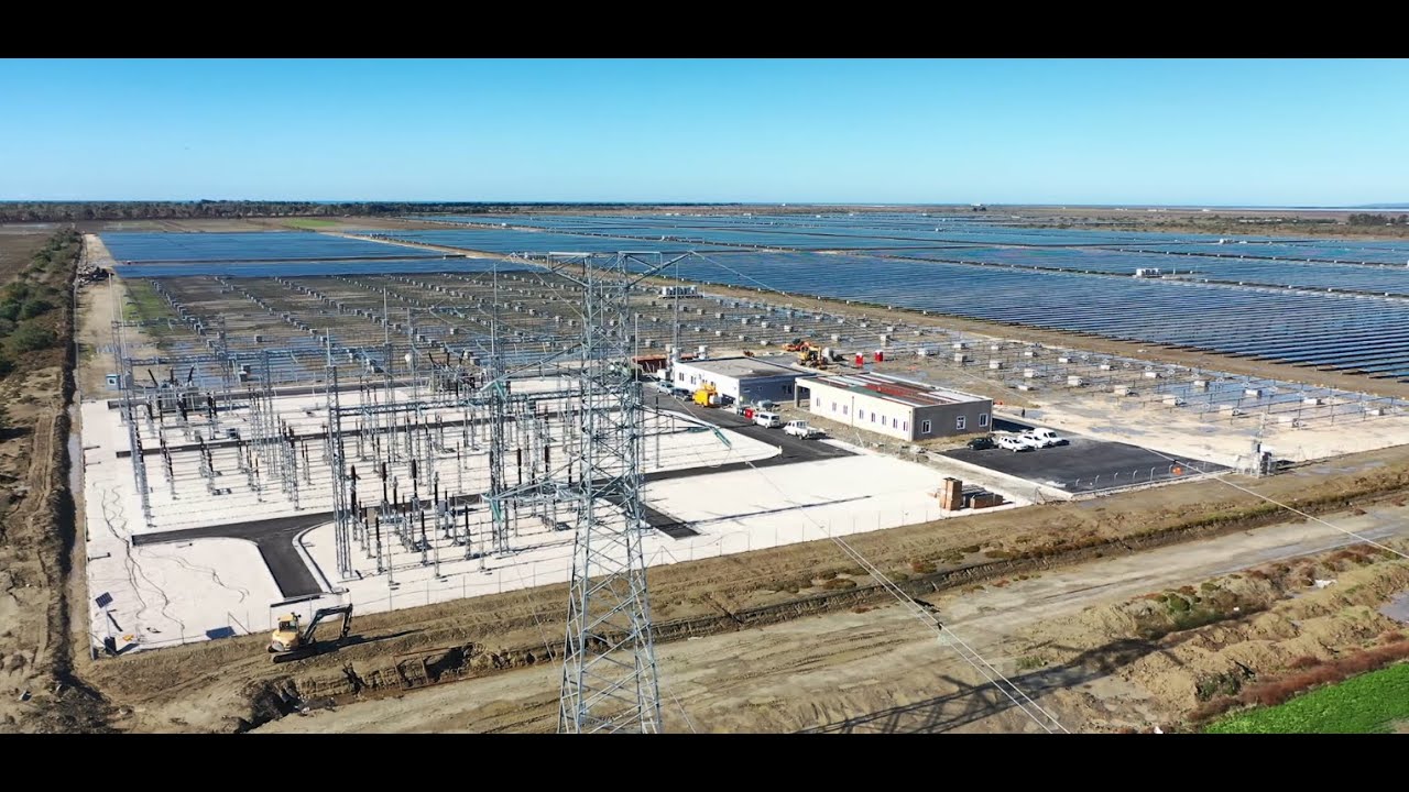 Grid Connection of 140MW Karavasta Solar Plant completed by EnBi Power