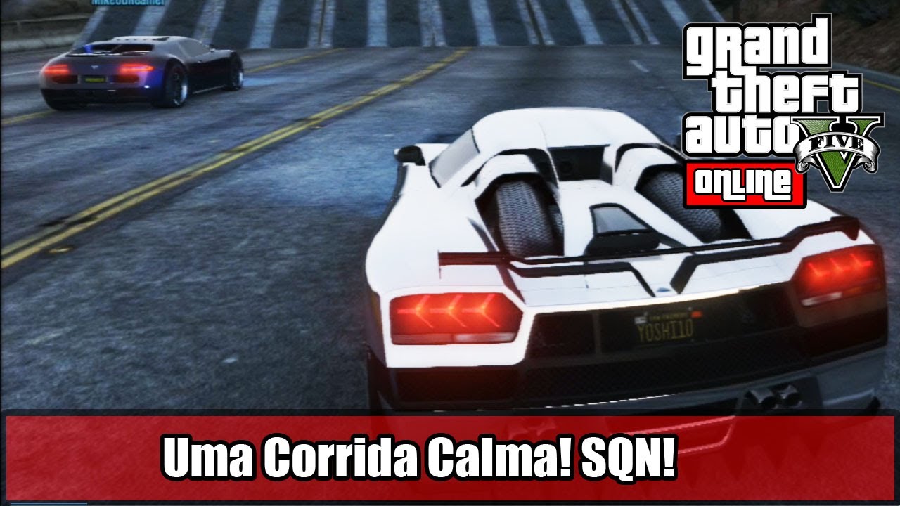 GTA V - Online - Uma Corrida Calma!