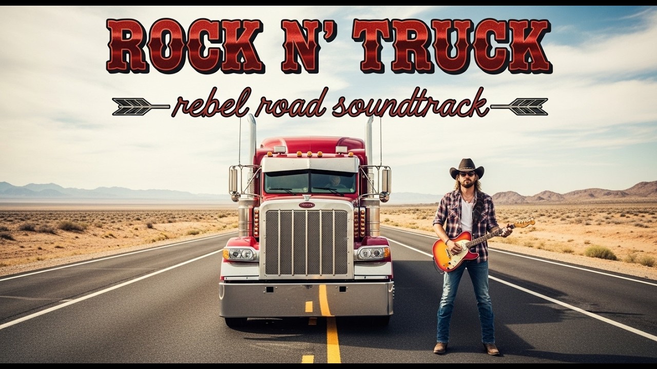 Rock N Truck – Midnight Highway Ride | Rebel Road Soundtrack #HighwayVibes #roadmusic