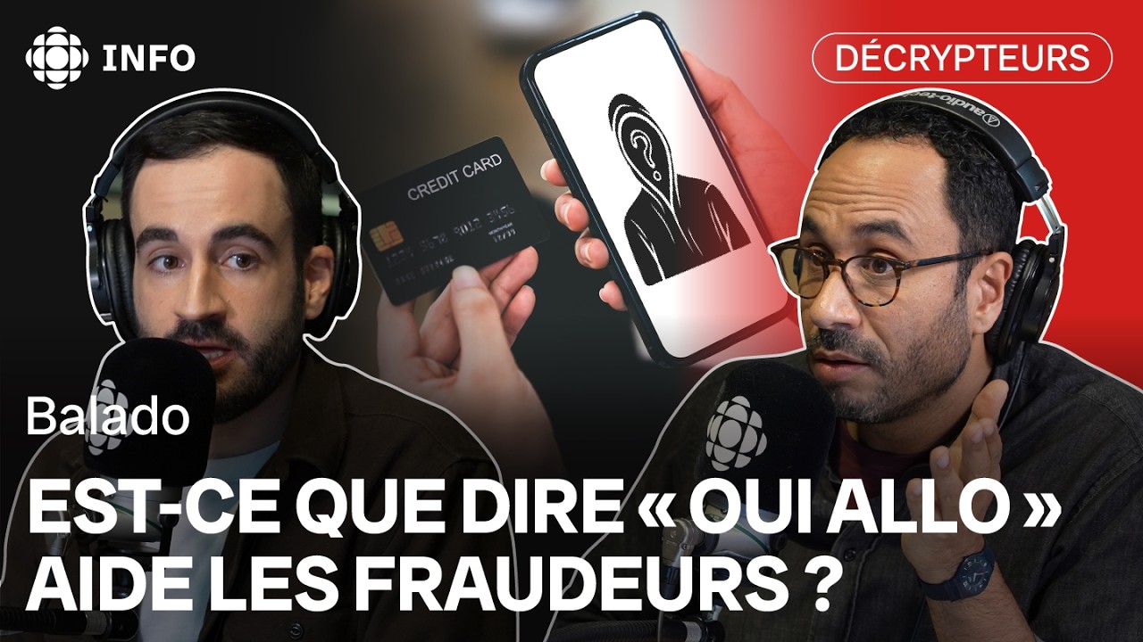 Peut-on se faire frauder en disant « Oui allô »? Et avoir le coeur brisé par une IA | Décrypteurs