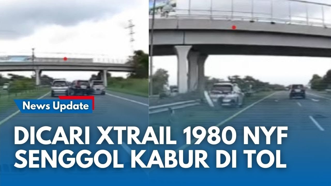 KECELAKAAN DI CIREBON Detik-detik X Trail Salip Kiri Salip Kanan Oleng Dikit Senggol Rush lalu Kabur