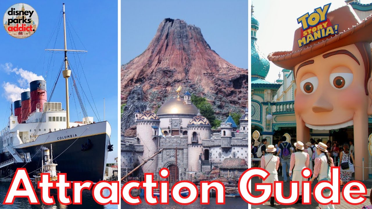 ПУТЕВОДИТЕЛЬ ПО ДОСТОПРИМЕЧАТЕЛЬНОСТЯМ Tokyo DisneySea - 2022 - Все аттракционы и шоу - Tokyo Dis...