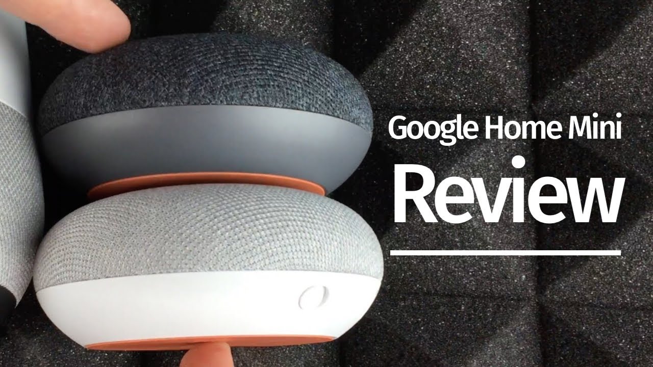 Google Home Mini Review - Charcoal & Chalk