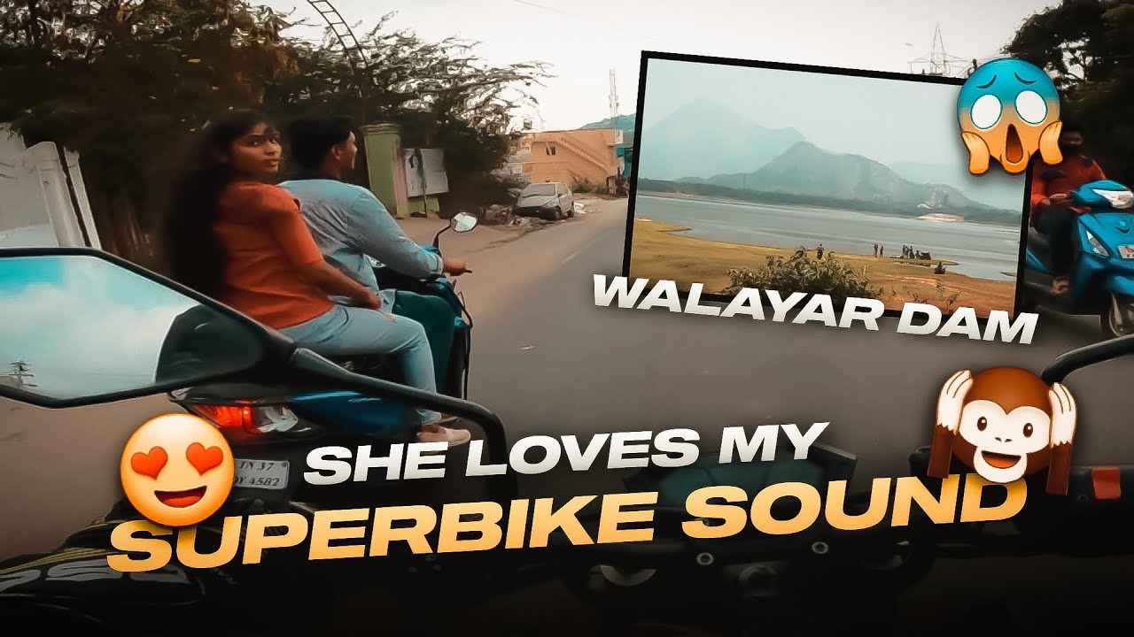😍She Love My Bike Sound 🙉 | Walayar Dam💥#ajivlogs #superbike #tamil #bike #Aji #trending