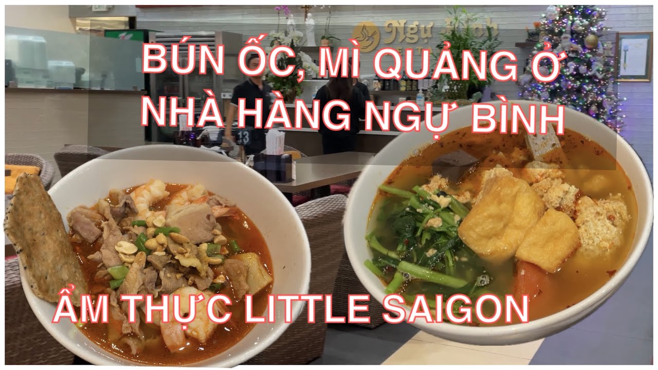 NHÀ HÀNG NGỰ BÌNH Ở CALI QUÁ NGON, CHUYÊN BÁN MÓN HUẾ Ở LITTLE SAIGON