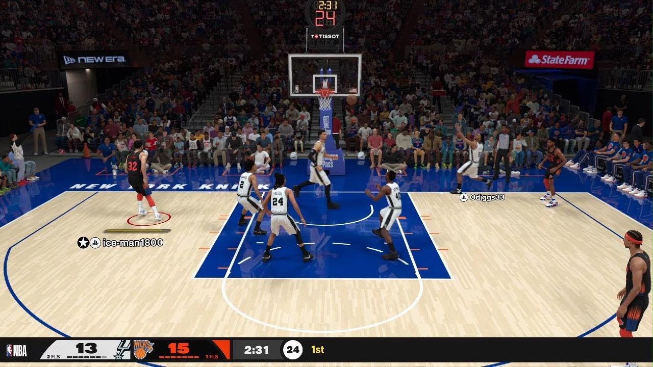 NBA 2K26_game 2 Knicks.2-0