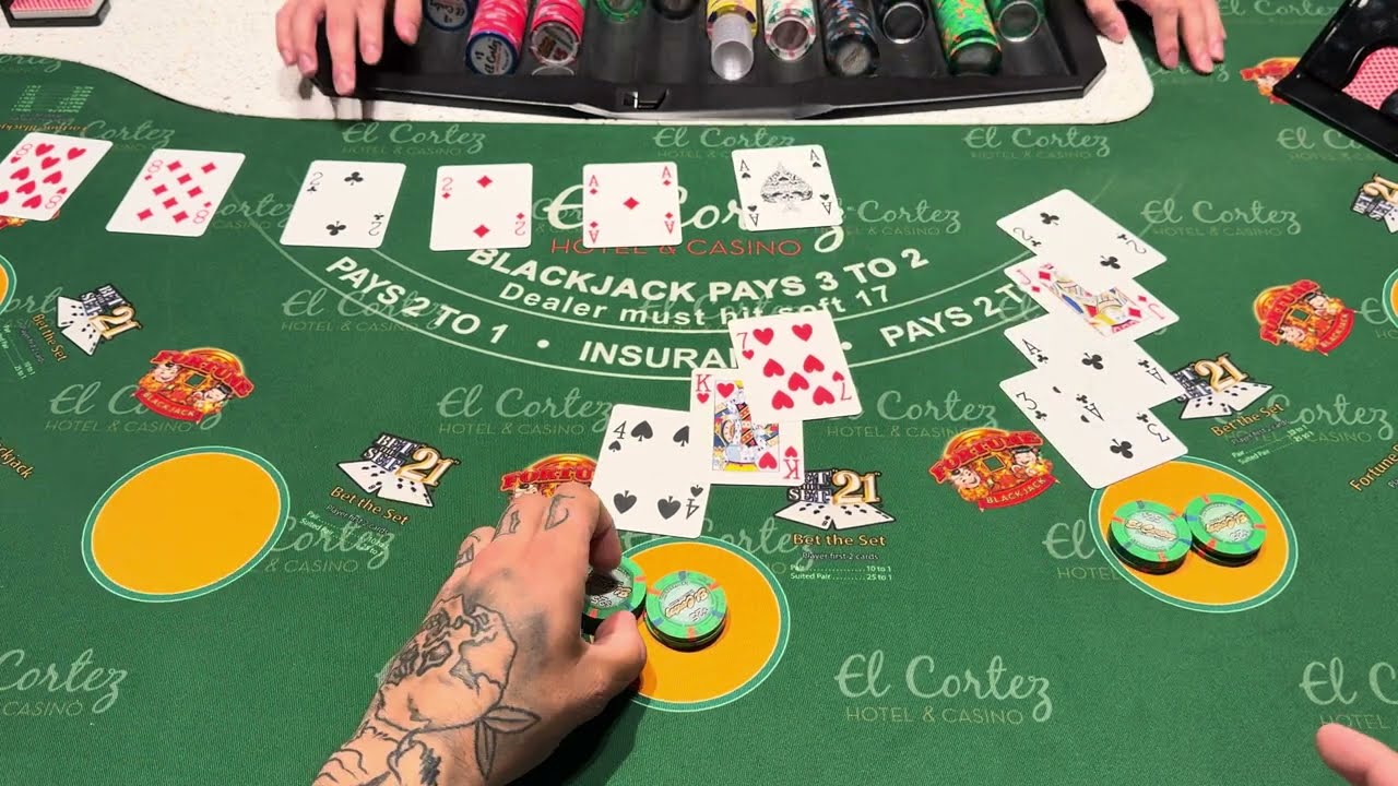 EPIC HANDS! | $2000 Blackjack Session in Vegas!