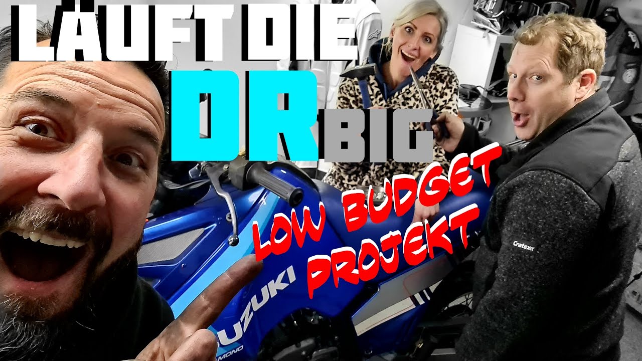 Läuft die SUZUKI DR? Spaß beim schrauben
