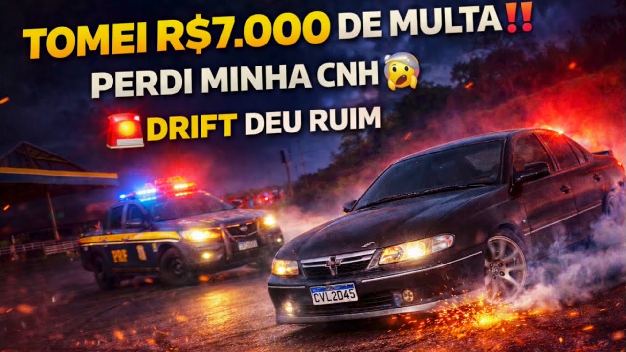 Perdi minha CNH😱! Me pegaram🚓!