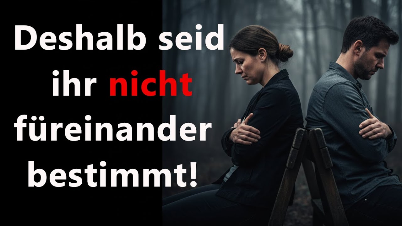 Verblüffend & schmerzhaft wahr 😢 DESHALB seid ihr nicht füreinander bestimmt!
