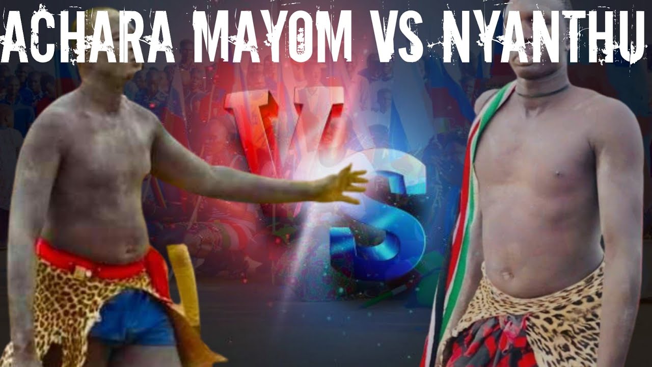Achara Mayom Vs Nyanthu, baidit Payam Vs Kolnyang Payam wrestling match