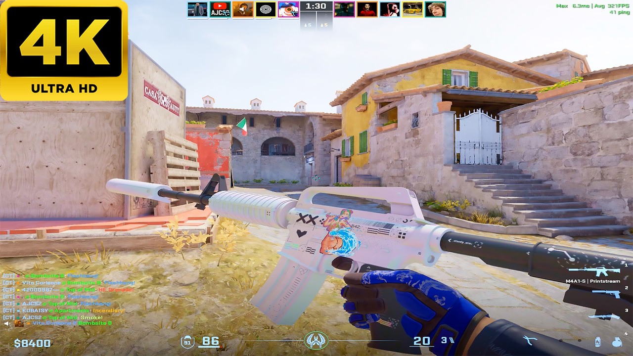 Counter Strike 2 -  Inferno - Full Gameplay