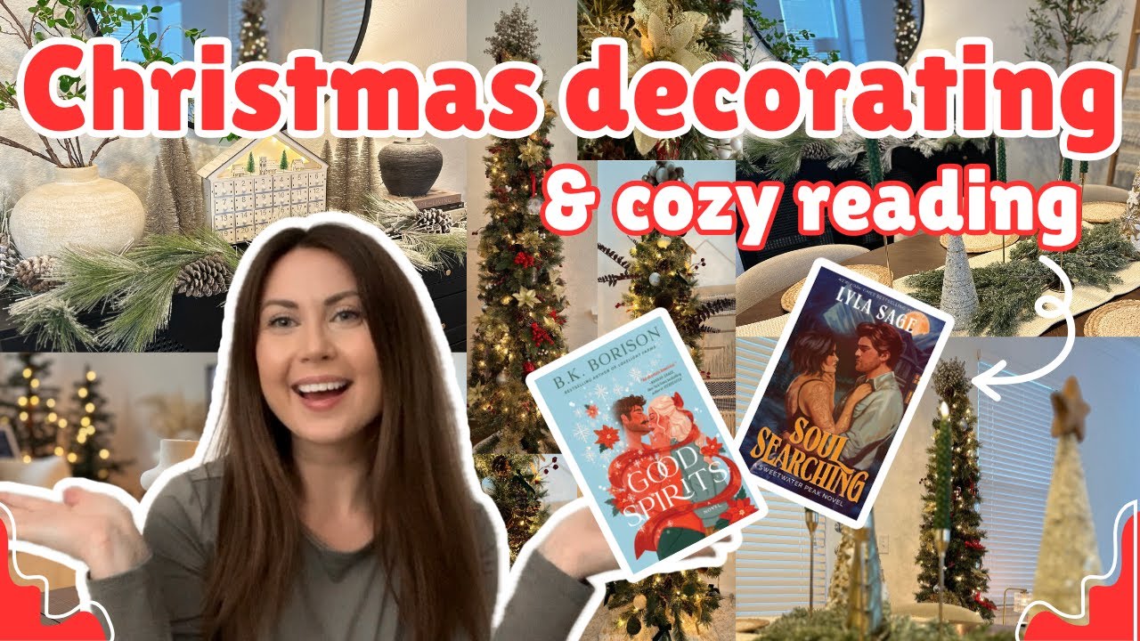 Get Ready with Me for the Holidays + Cozy Reading Vlog 🎄