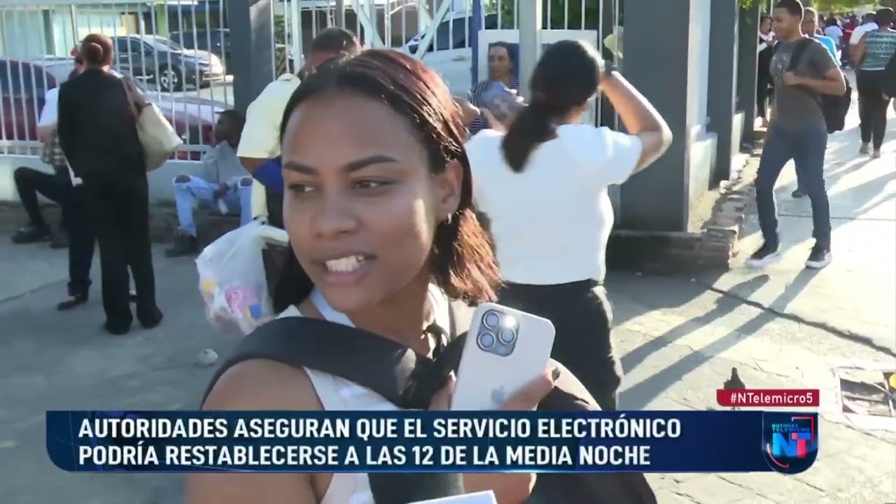 Autoridades aseguran que el servicio eléctrico podría restablecerse a las 12 de la medianoche