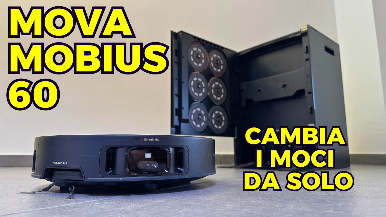 CAMBIA I MOCI DA SOLO E OGGI COSTA 999&euro;, MA HA SENSO ?? LA RECENSIONE COMPLETA DI MOVA MOBIUS 60