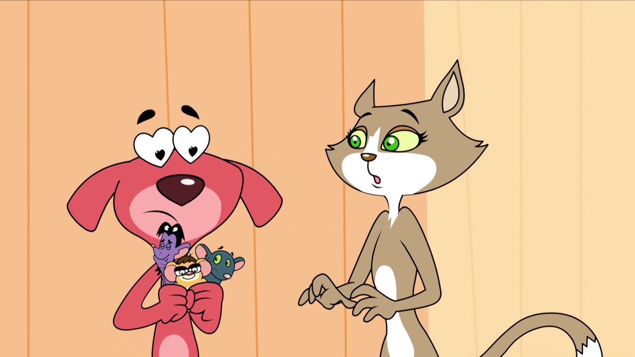 Rat A Tat Love story of Dog and Wild Cat Funny Animated Doggy Cartoon Kids Show Chotoonz TV