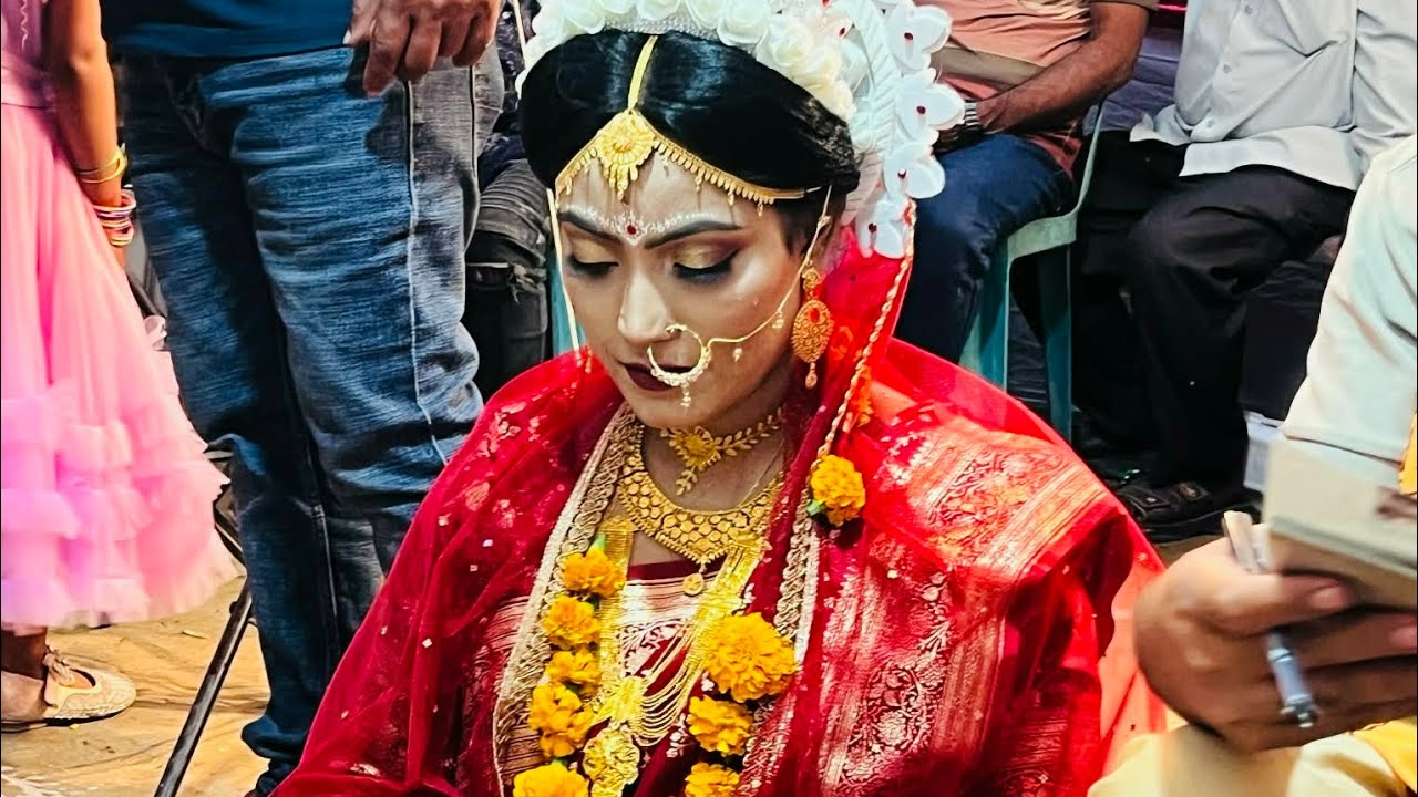 আপনাদের আশীর্বাদে আমার বোনের রাতের বিয়ের কাজ সম্পূর্ণ হলো 🥰🥰🥰