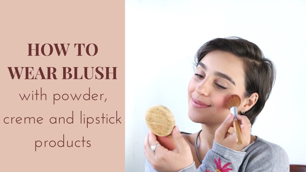 How To Apply Blush (Elate Cosmetics and Sappho Organics)