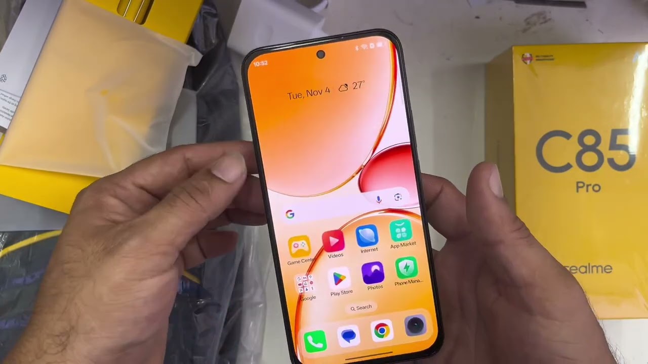 Realme C85 pro first look, unboxing and bangla review #Realme #c85pro