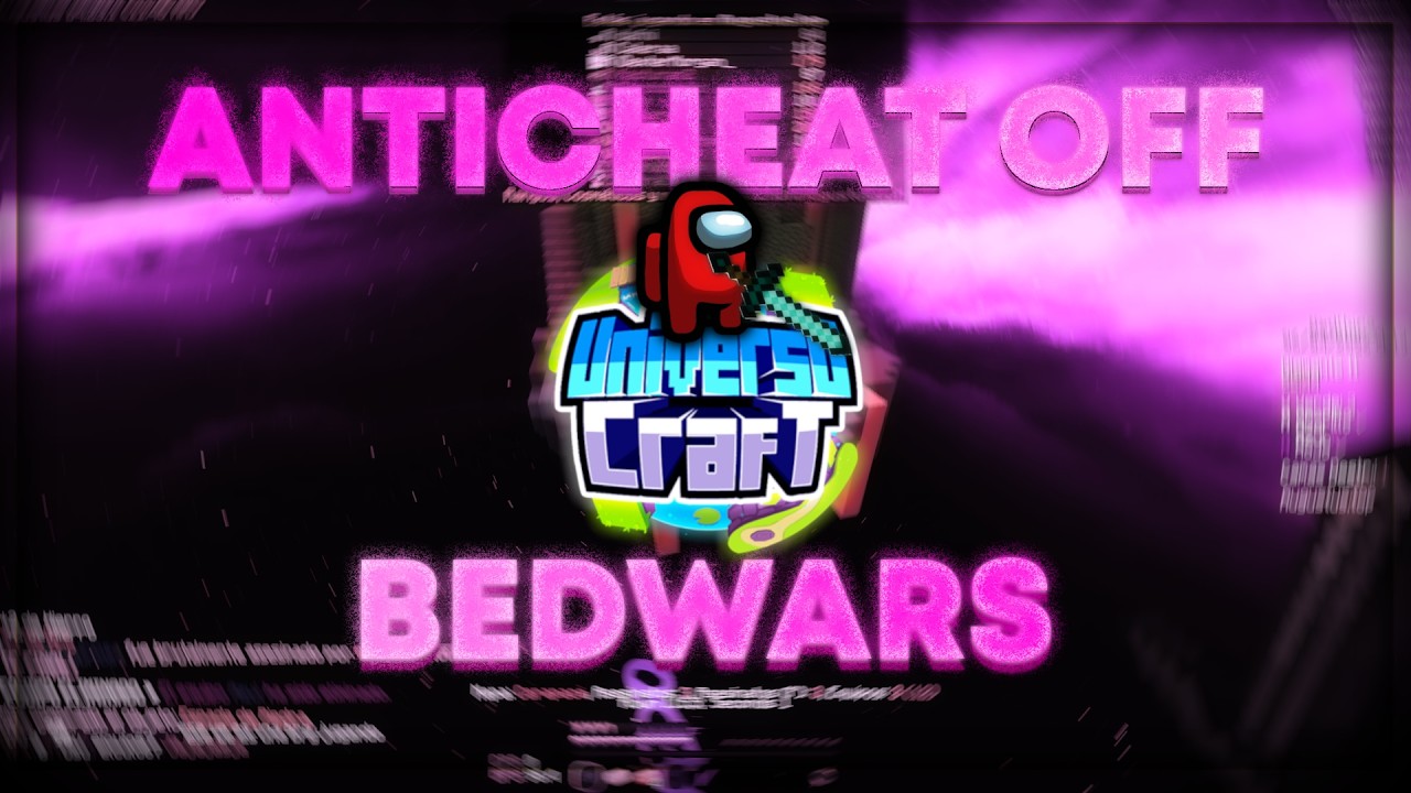Universocraft Bedwars Anticheat OFF | Augustus Client | Tpaura, criticals, regen, fly, killaura...