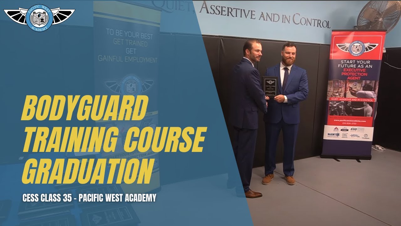 Bodyguard Training Course Graduation  - CESS Class 35