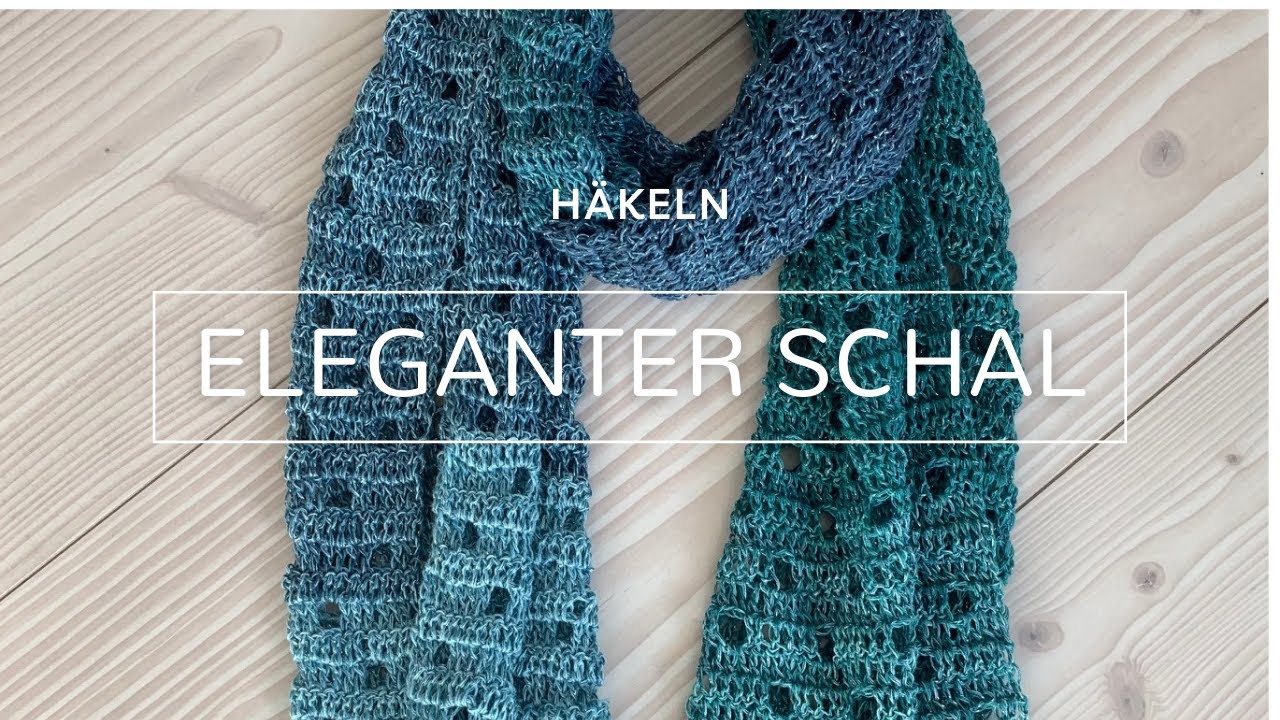 Schal h&auml;keln - elegant und einfach
