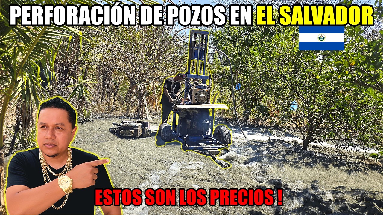 ESTE ES EL PRECIO DE LOS POZOS PERFORADOS EN EL SALVADOR😱