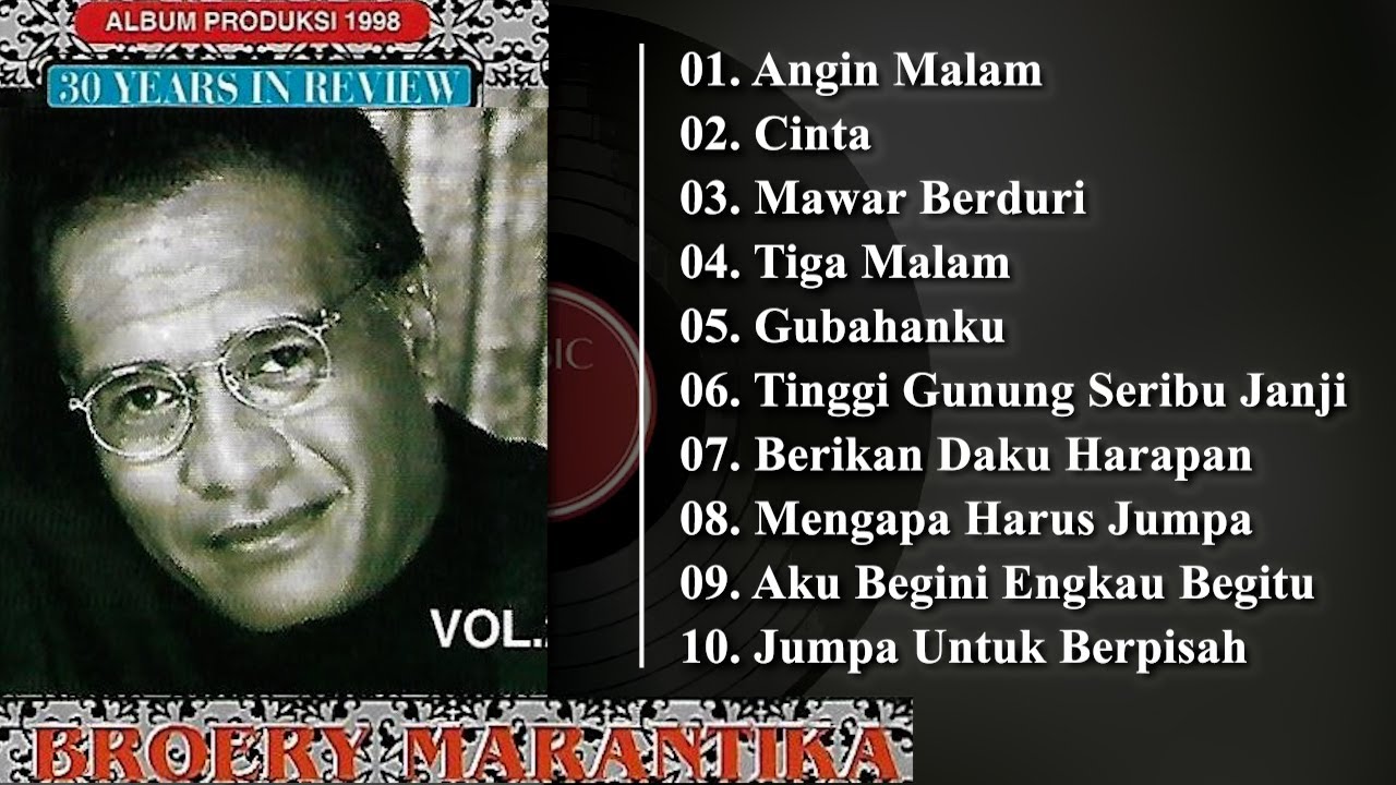BROERY MARANTIKA - 30 Years Nostalgia Vol  2