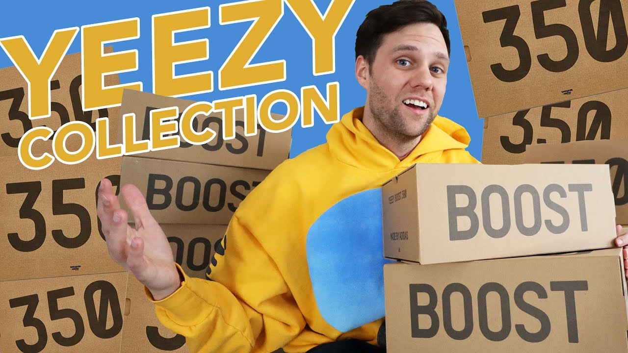 MY ENTIRE YEEZY COLLECTION 2020 - (45 PAIRS!!!) + WAVE RUNNER GIVEAWAY